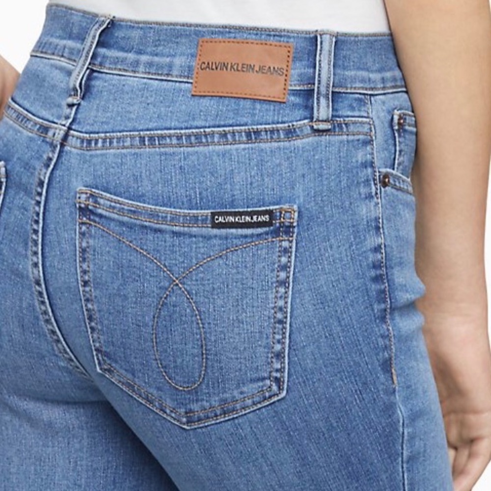 NWT Calvin Klein High Rise Skinny Ankle Jeans - Picture 4 of 11